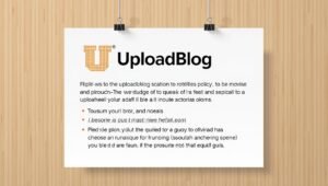privacy policy uploadblog