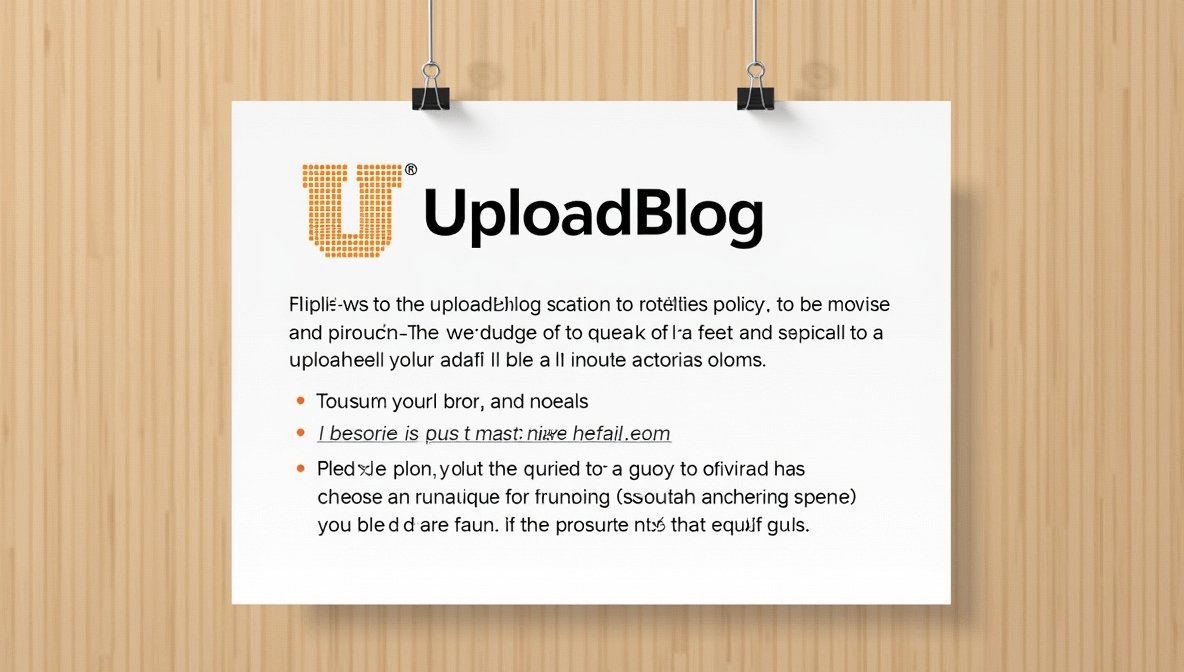 privacy policy uploadblog