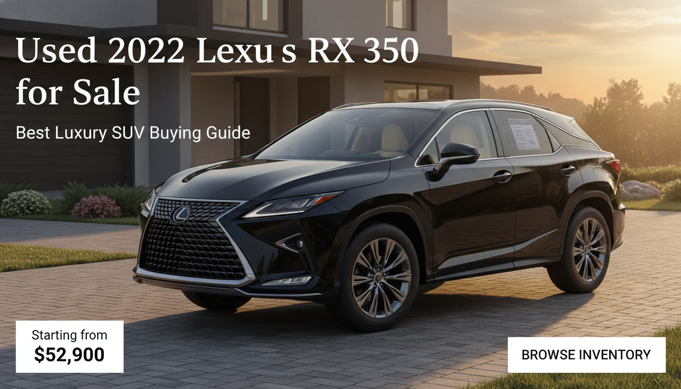 2022 lexus rx 350 for sale