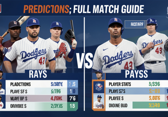 rays vs dodgers