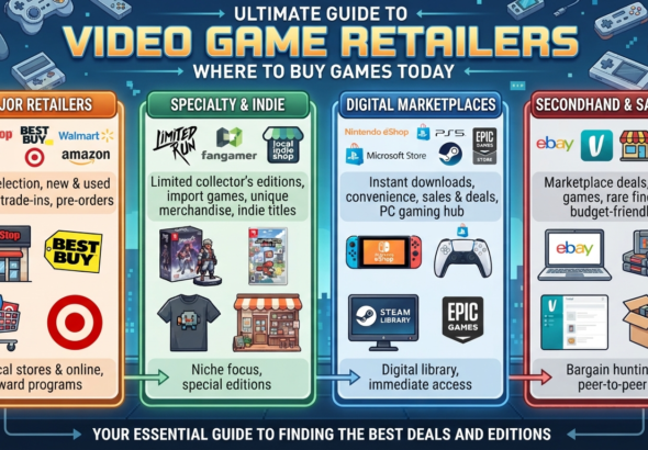 video game retailers